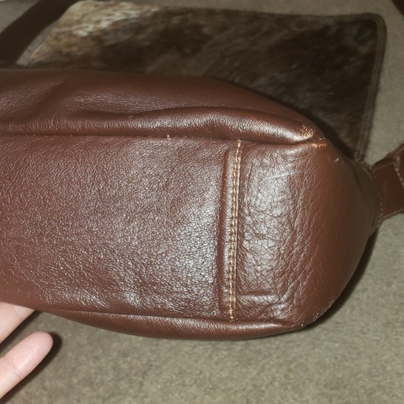 - Damare Real leather & Ponyhair Crossbody - Picture 5 of 8